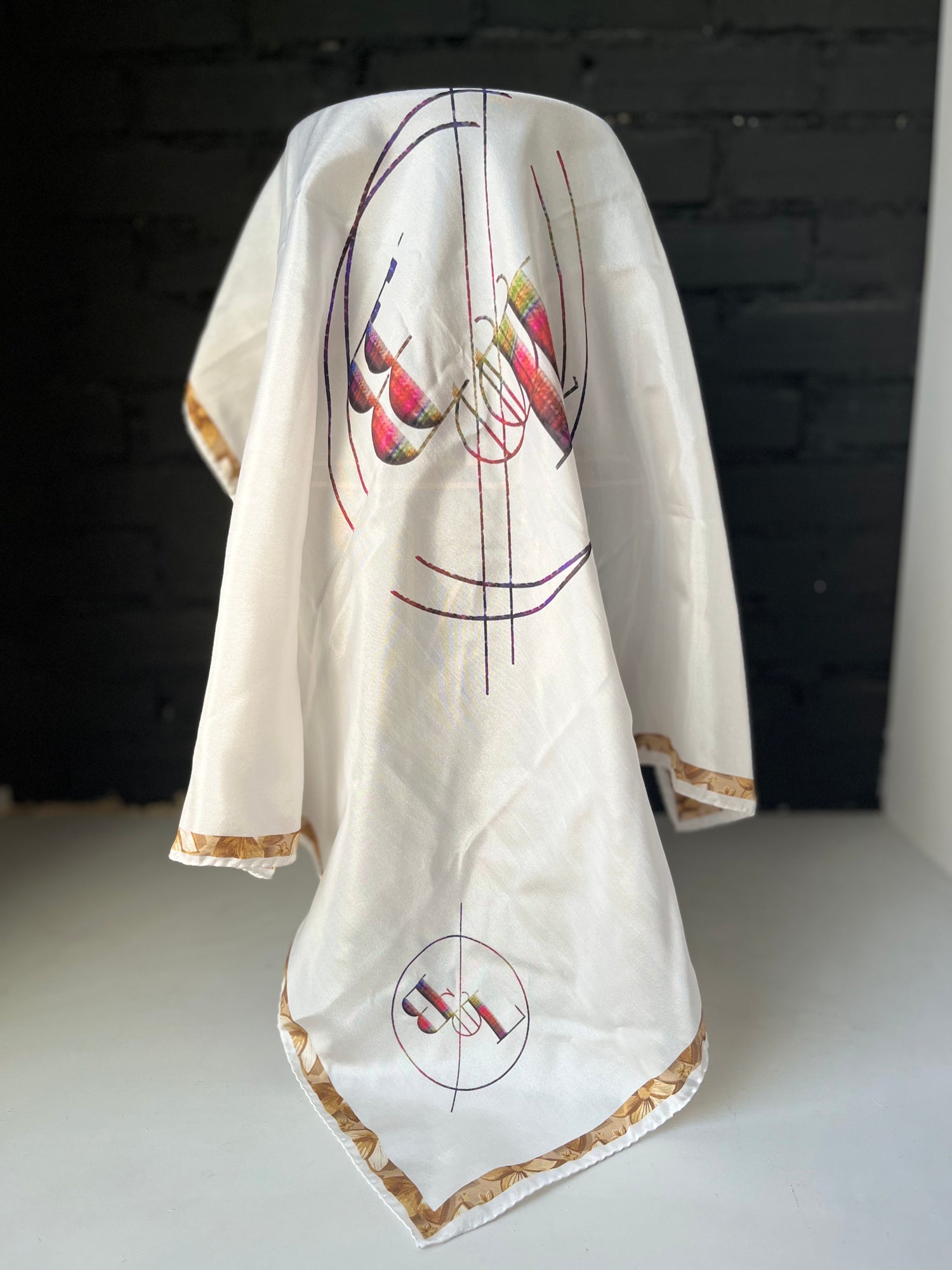 Scarf Summer Colorful Logo